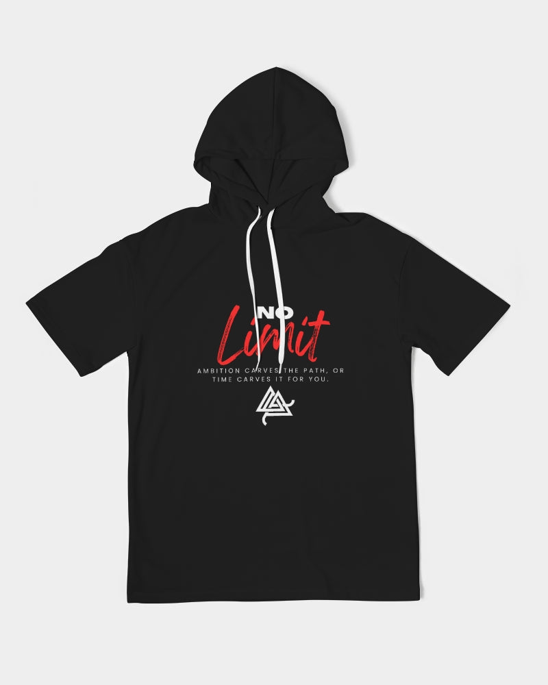 NO LIMIT SERIES Men's Premium Heavyweight Short Sleeve Hoodie