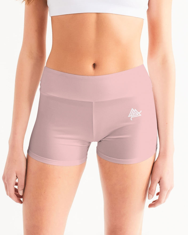 Rebirth Women's Mid-Rise Yoga Shorts