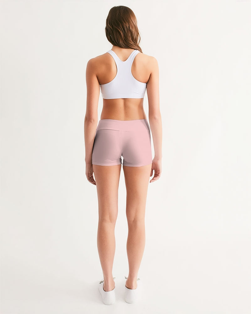 Rebirth Women's Mid-Rise Yoga Shorts