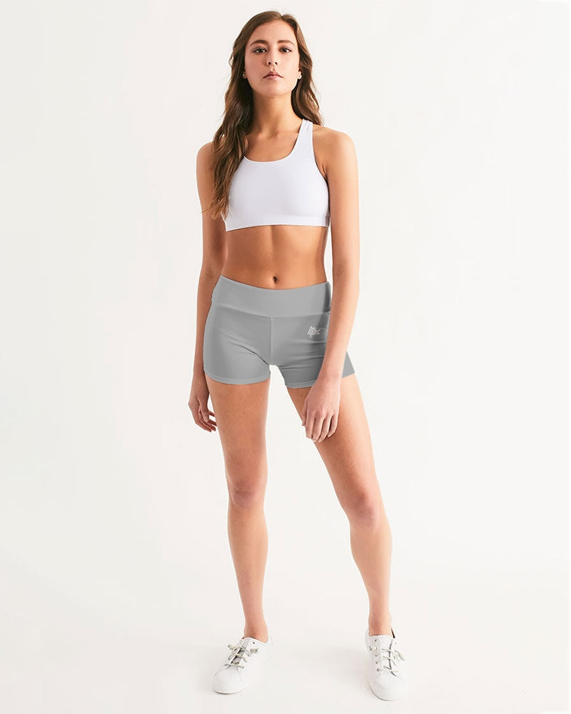 Rebirth Women's Mid-Rise Yoga Shorts