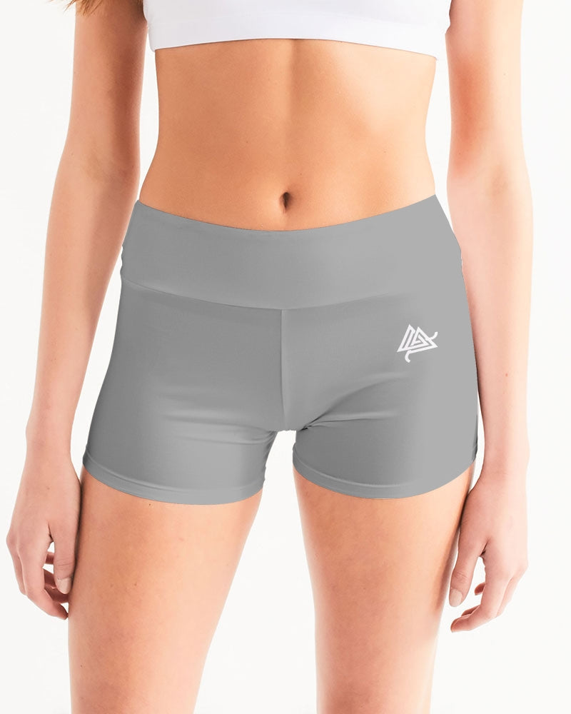 Rebirth Women's Mid-Rise Yoga Shorts