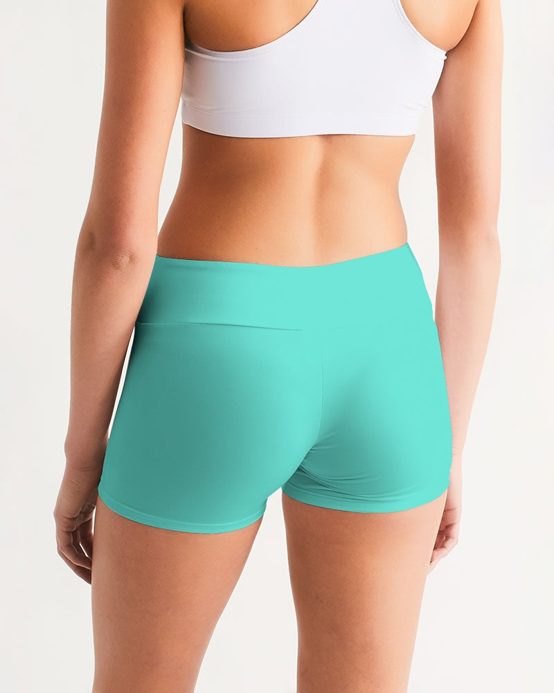 Rebirth Women's Mid-Rise Yoga Shorts