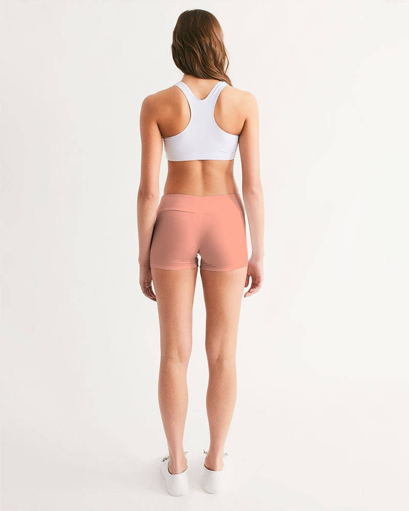 Rebirth Women's Mid-Rise Yoga Shorts