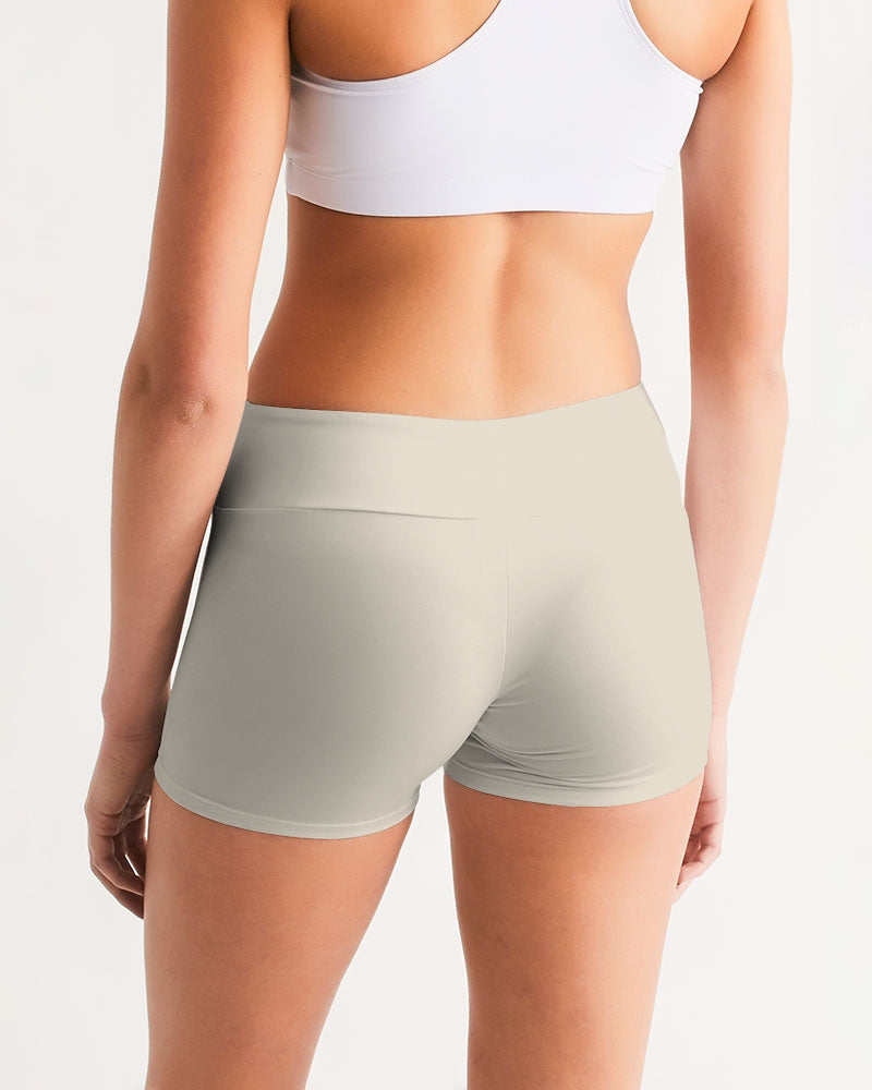 Rebirth Women's Mid-Rise Yoga Shorts