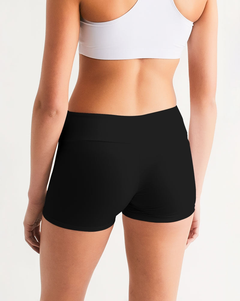 Rebirth Women's Mid-Rise Yoga Shorts