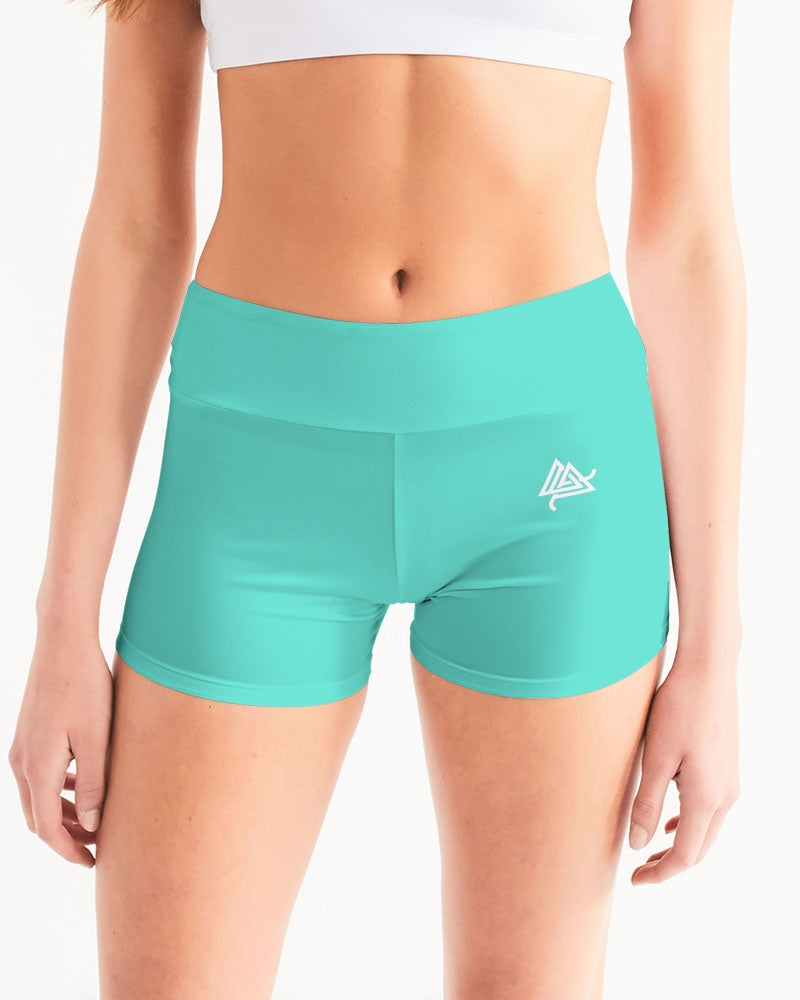 Rebirth Women's Mid-Rise Yoga Shorts