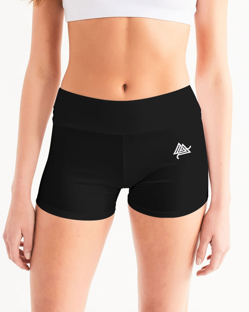 Rebirth Women's Mid-Rise Yoga Shorts