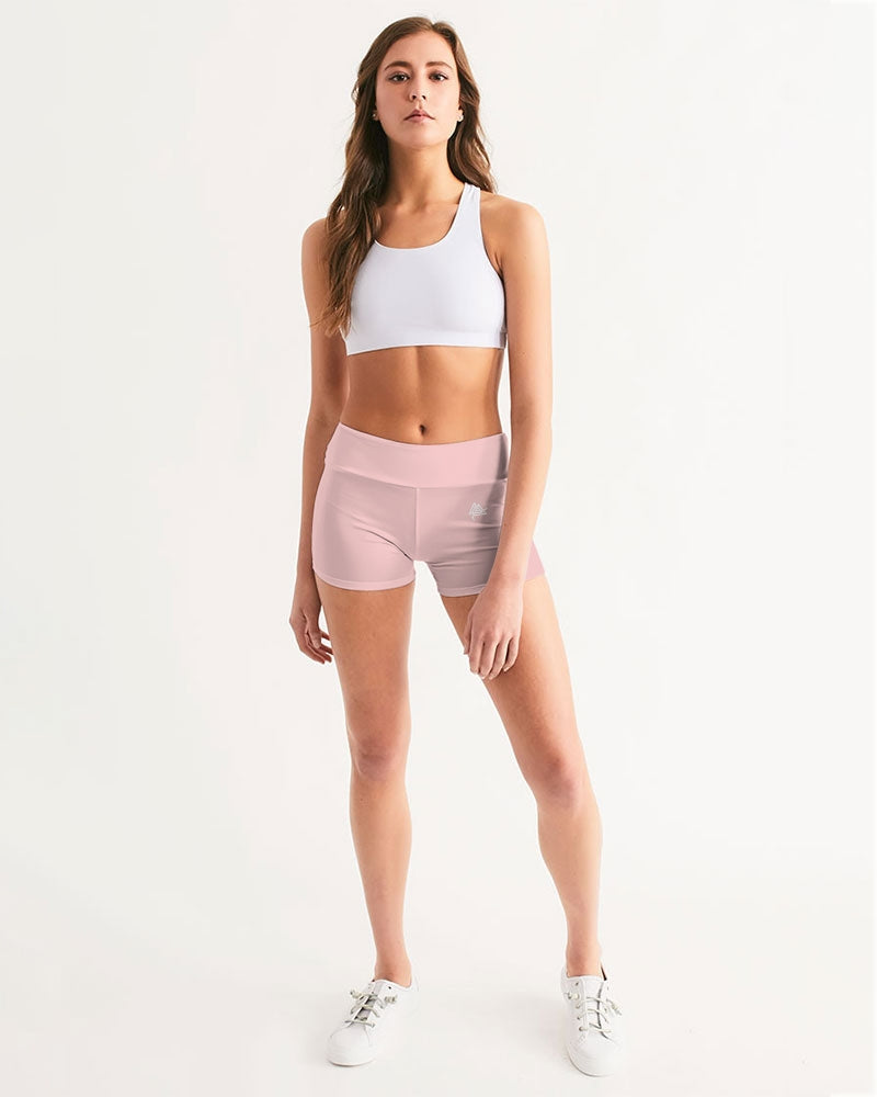 Rebirth Women's Mid-Rise Yoga Shorts