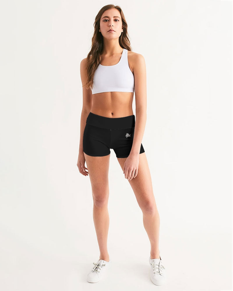 Rebirth Women's Mid-Rise Yoga Shorts