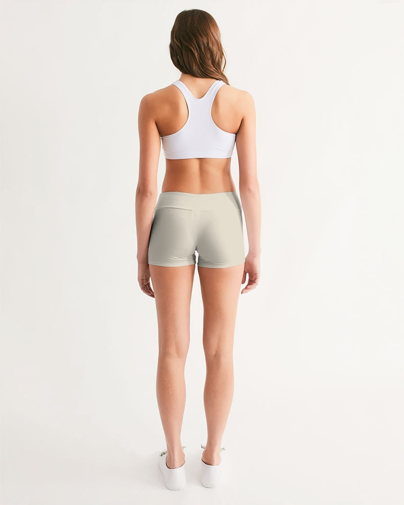 Rebirth Women's Mid-Rise Yoga Shorts