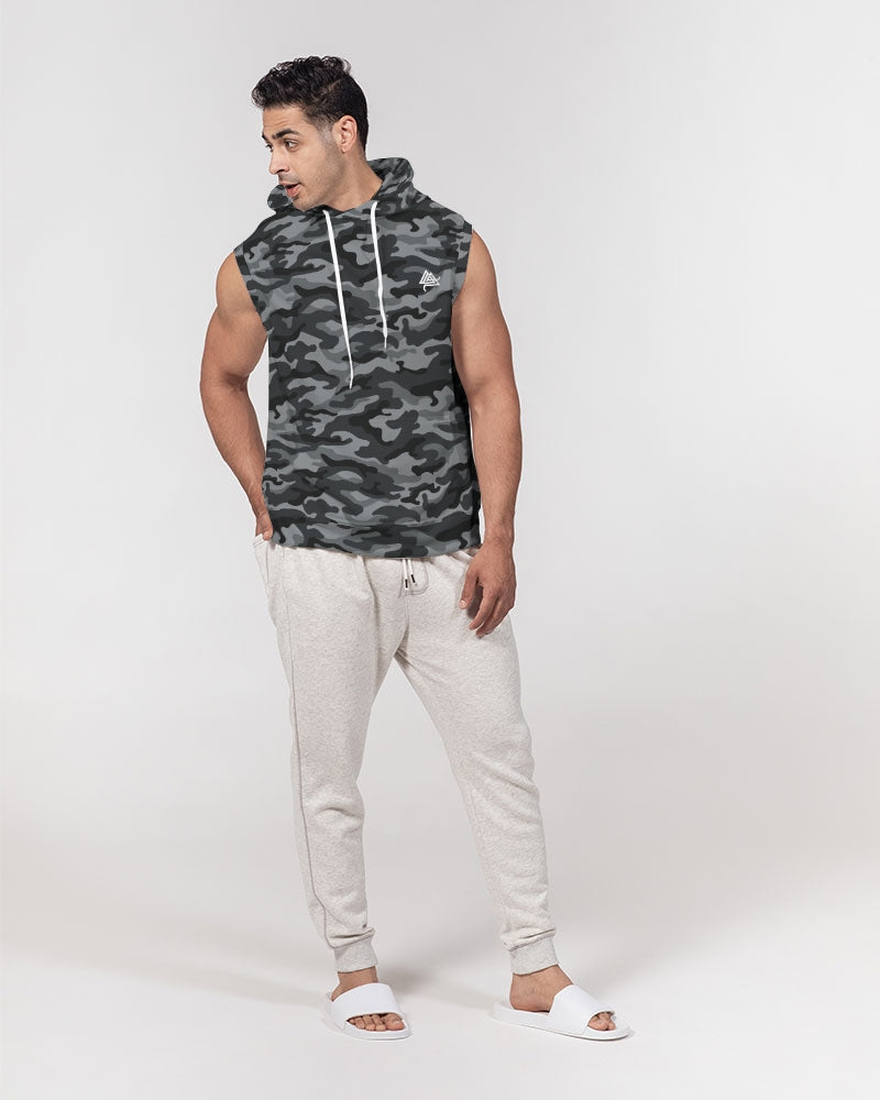 Rebirth Men's Premium Heavyweight Sleeveless Hoodie