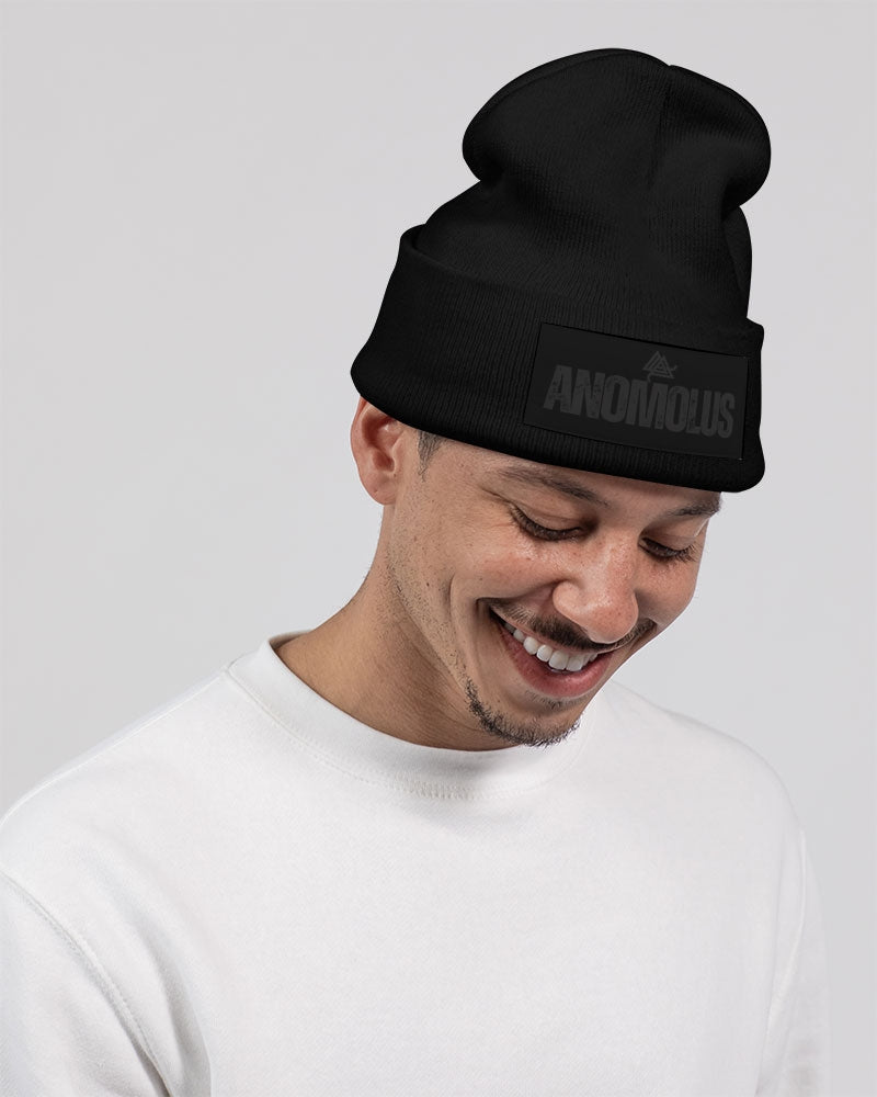 Black Solid Knit Beanie | Sportsman