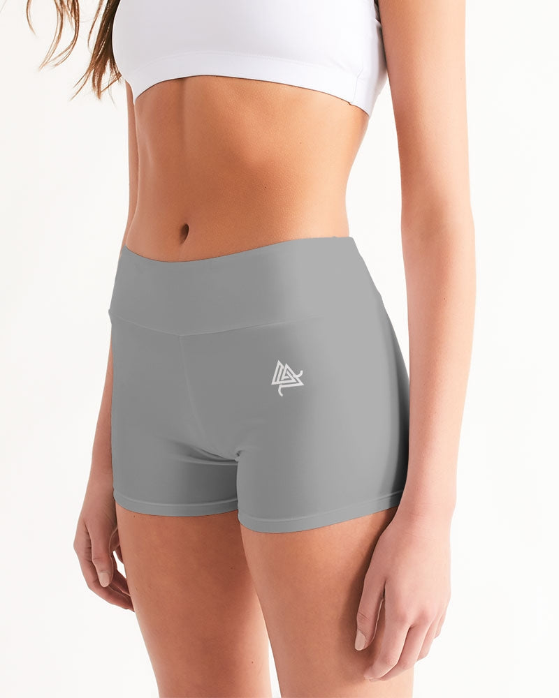 Rebirth Women's Mid-Rise Yoga Shorts