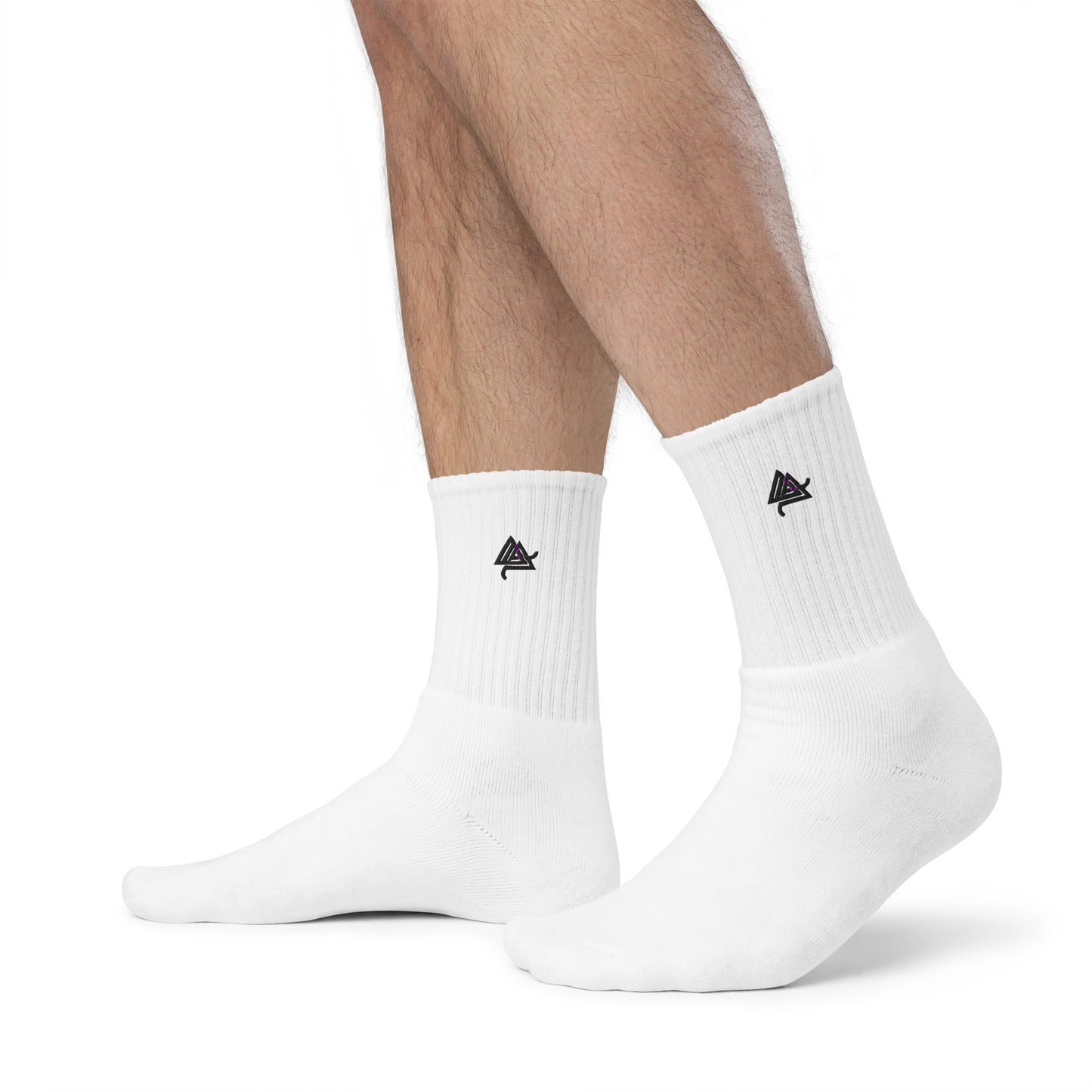 White Anomolus Socks