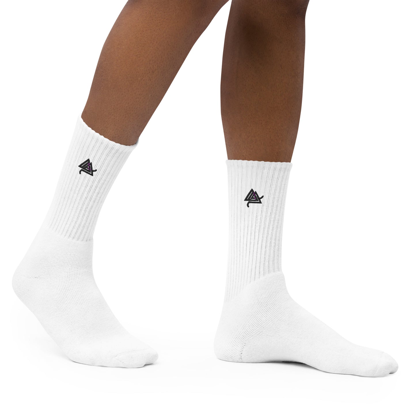 White Anomolus Socks