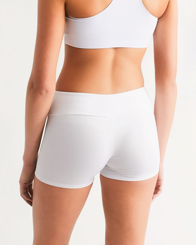 Rebirth Women's Mid-Rise Yoga Shorts