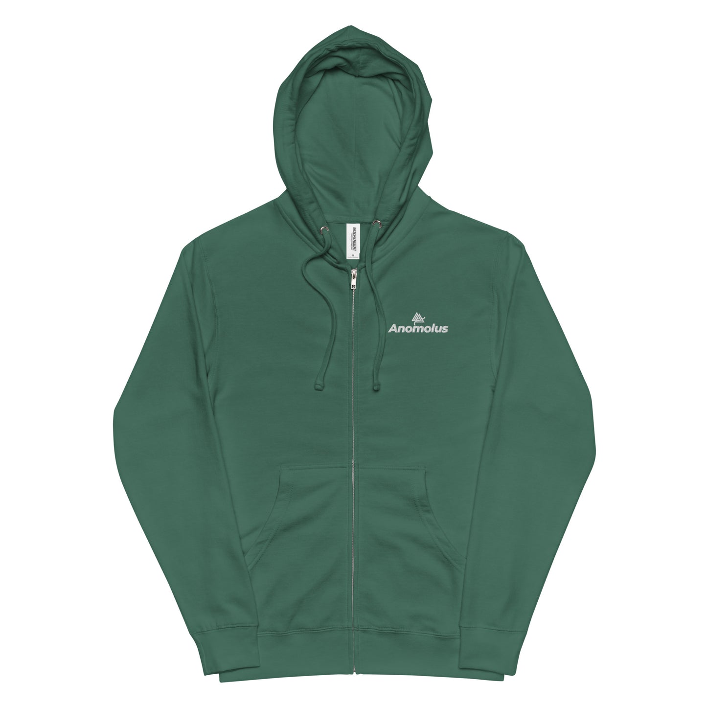 Fleece zip up hoodie