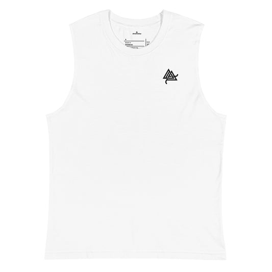 Rebirth White Muscle Tank