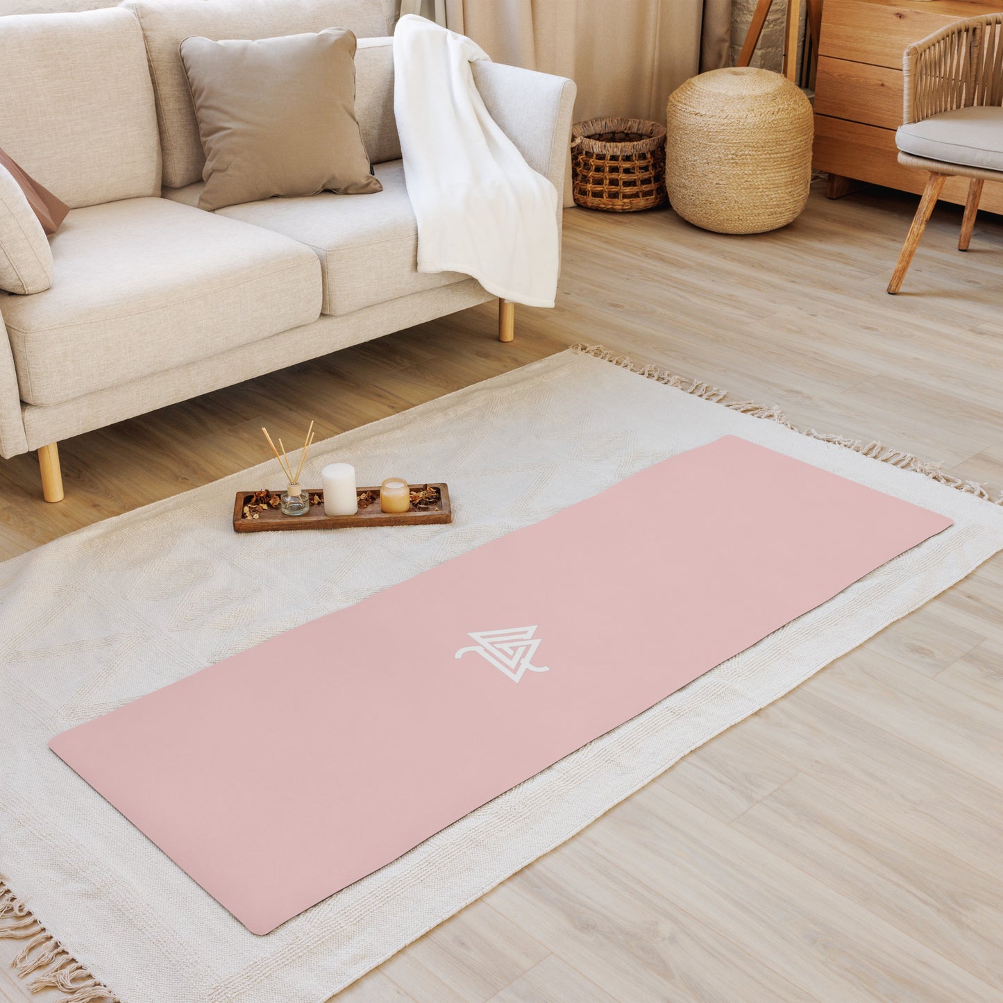 Pink Yoga mat