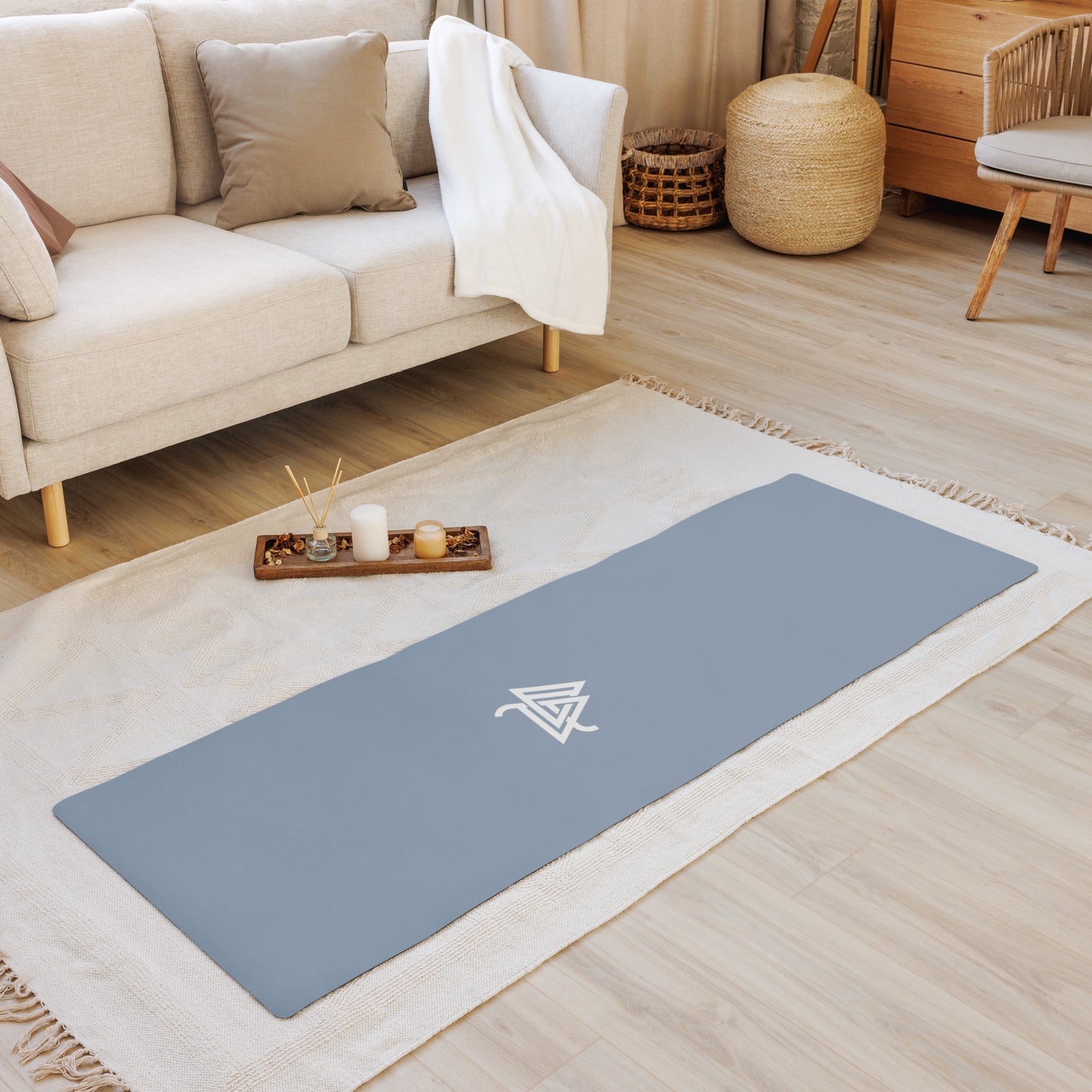 Blue Yoga mat