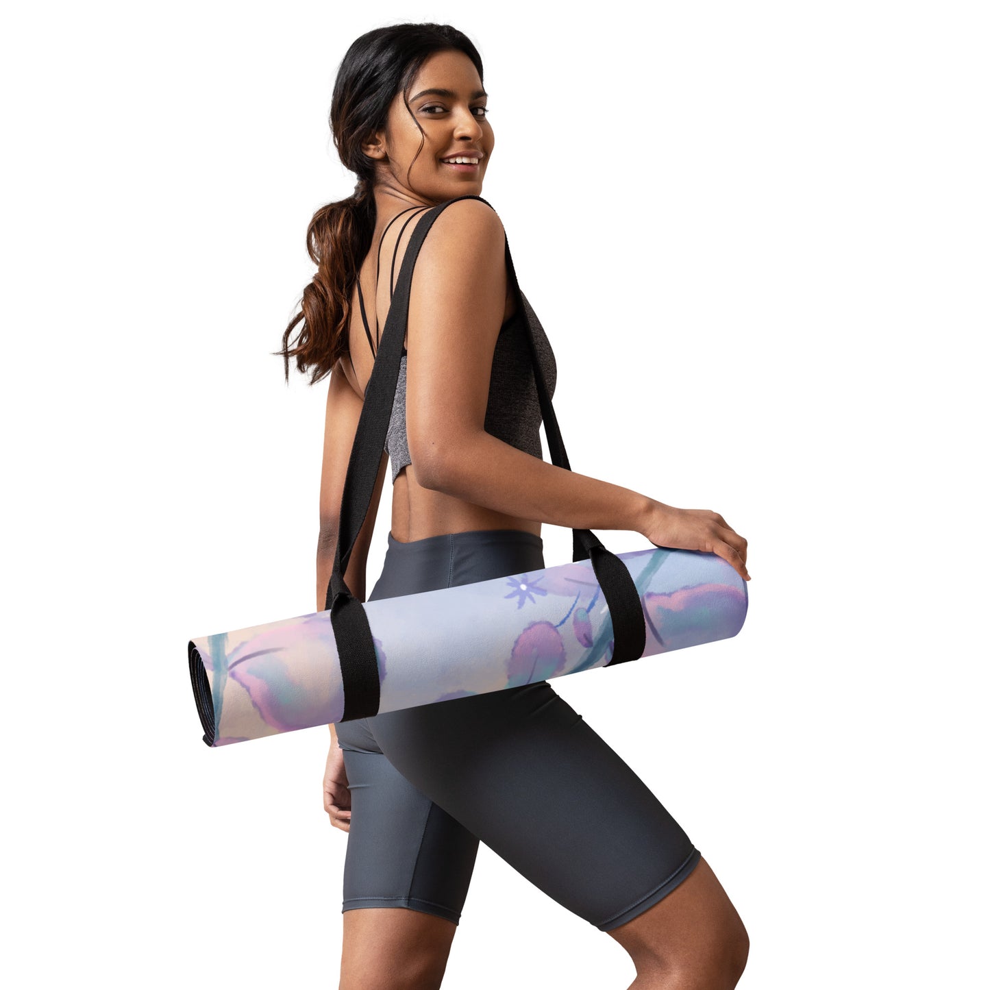 Purple Tree Yoga mat