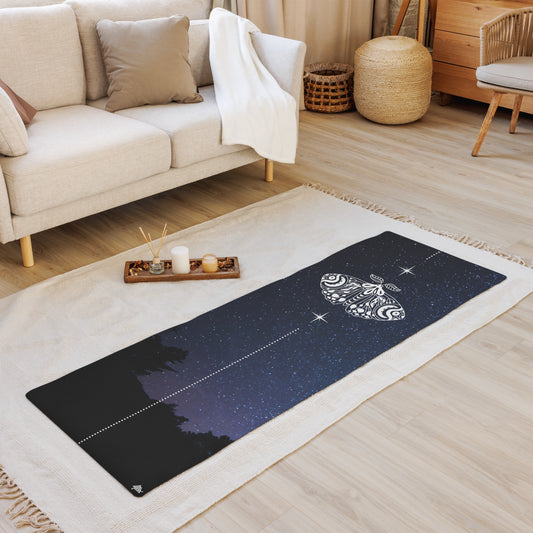 Night Butterfly Yoga mat