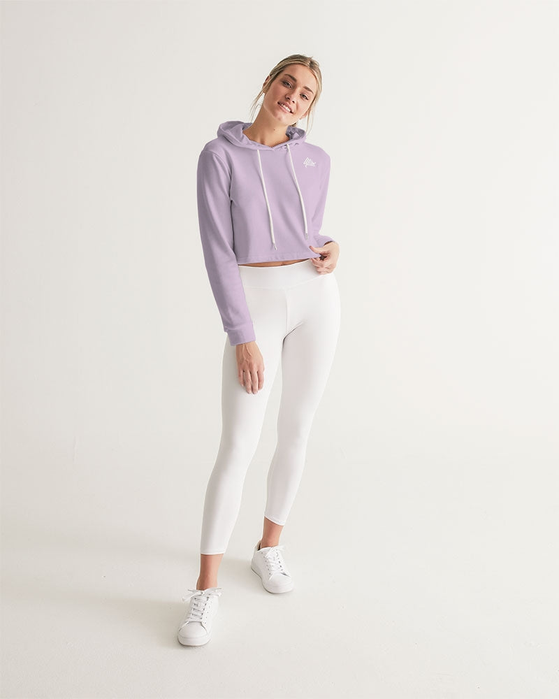 Rebirth Lavender Women's Cropped Hoodie