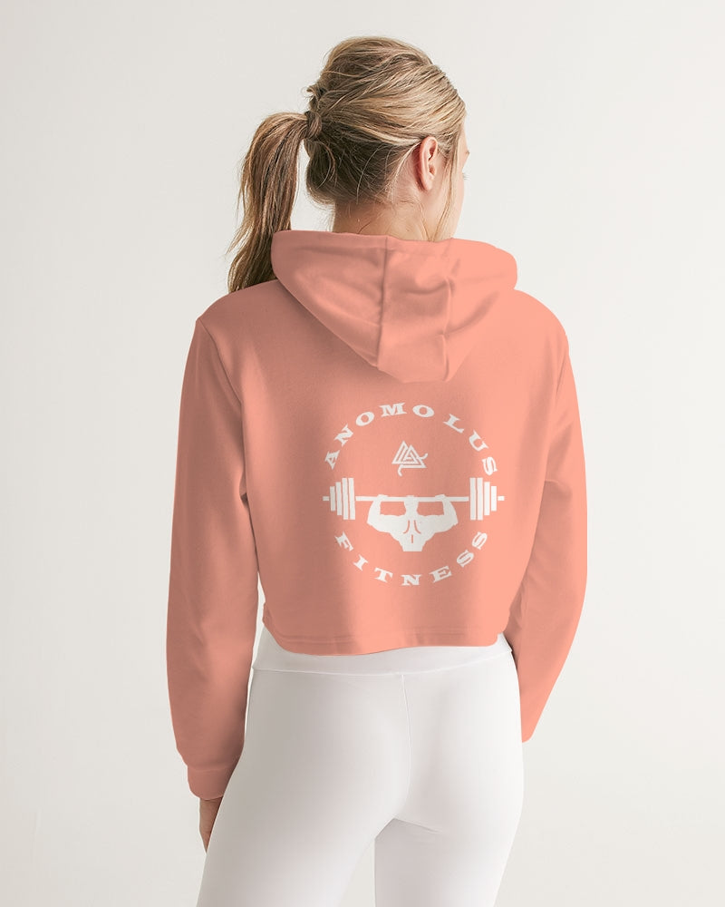 Rebirth Peach Women's Cropped Hoodie