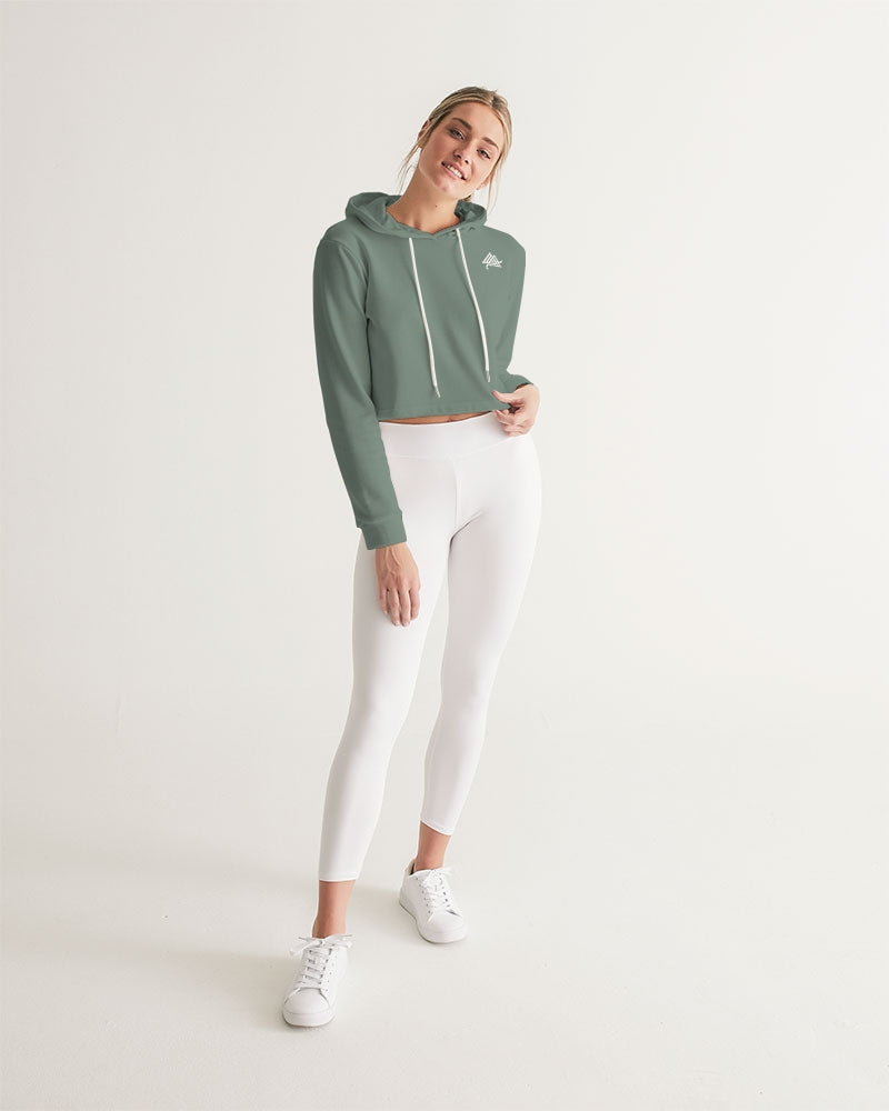 Rebirth Sage Women's Cropped Hoodie