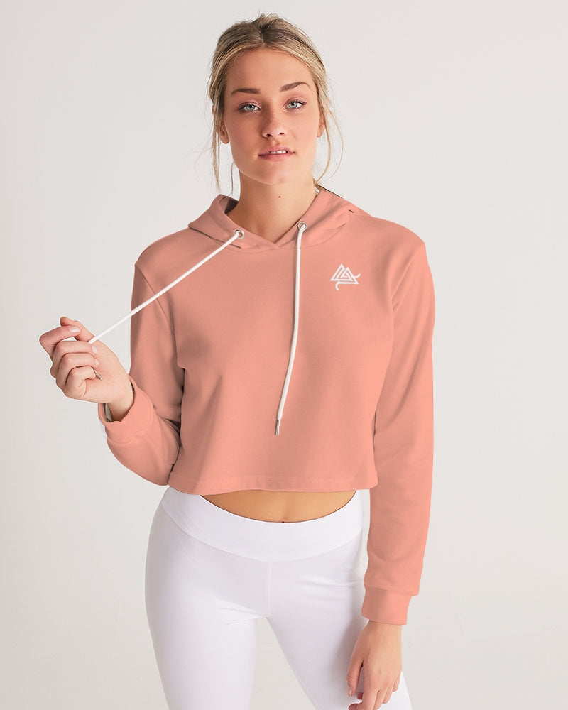 Rebirth Peach Women's Cropped Hoodie