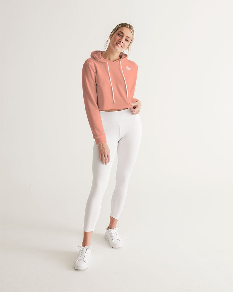 Rebirth Peach Women's Cropped Hoodie