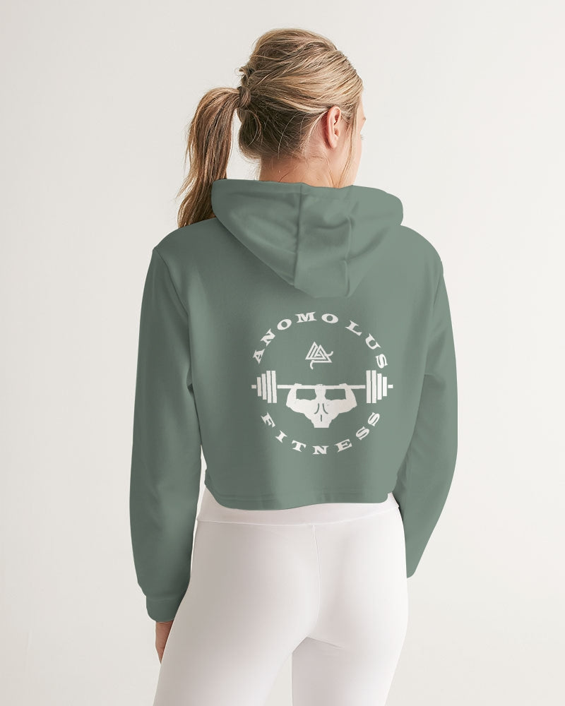 Rebirth Sage Women's Cropped Hoodie