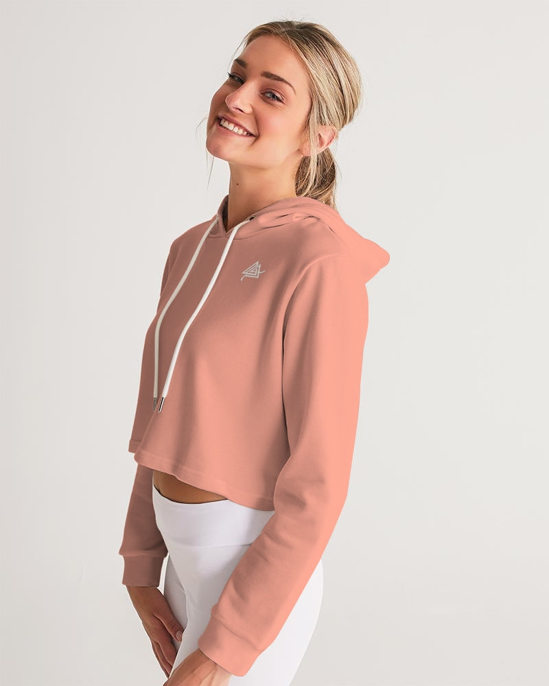 Rebirth Peach Women's Cropped Hoodie