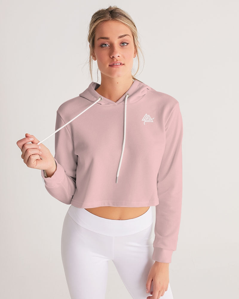 Rebirth Pink Women's Cropped Hoodie