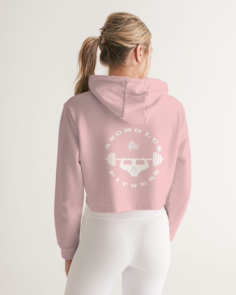 Rebirth Pink Women's Cropped Hoodie