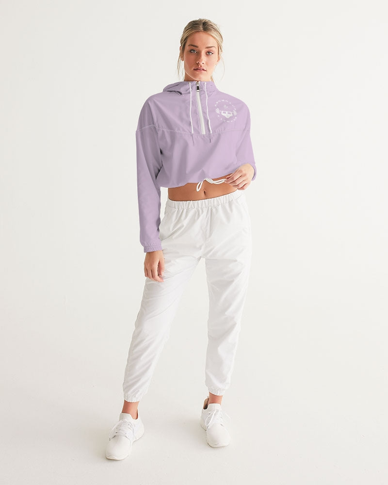 Rebirth Lavender Women's Cropped Windbreaker