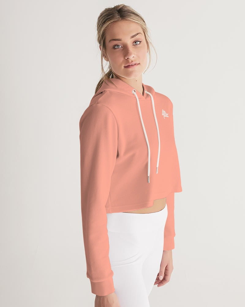 Rebirth Peach Women's Cropped Hoodie