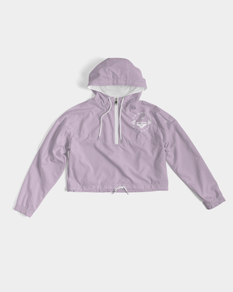 Rebirth Lavender Women's Cropped Windbreaker