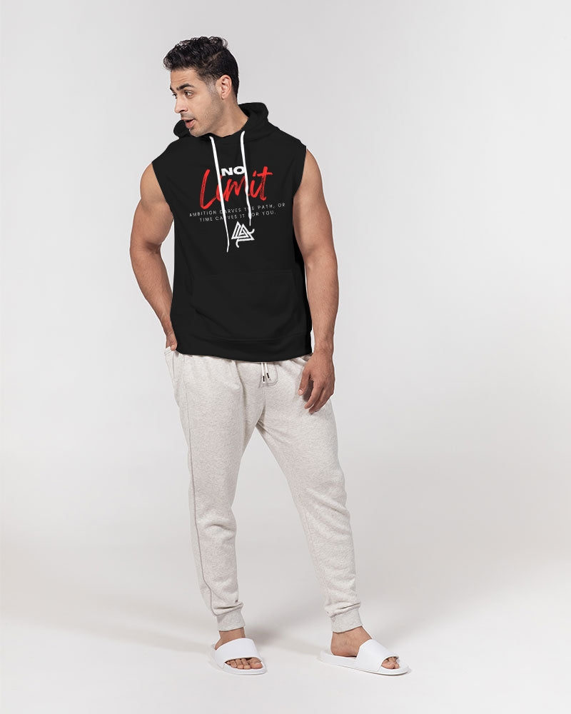 NO LIMIT SERIES Men's Premium Heavyweight Sleeveless Hoodie