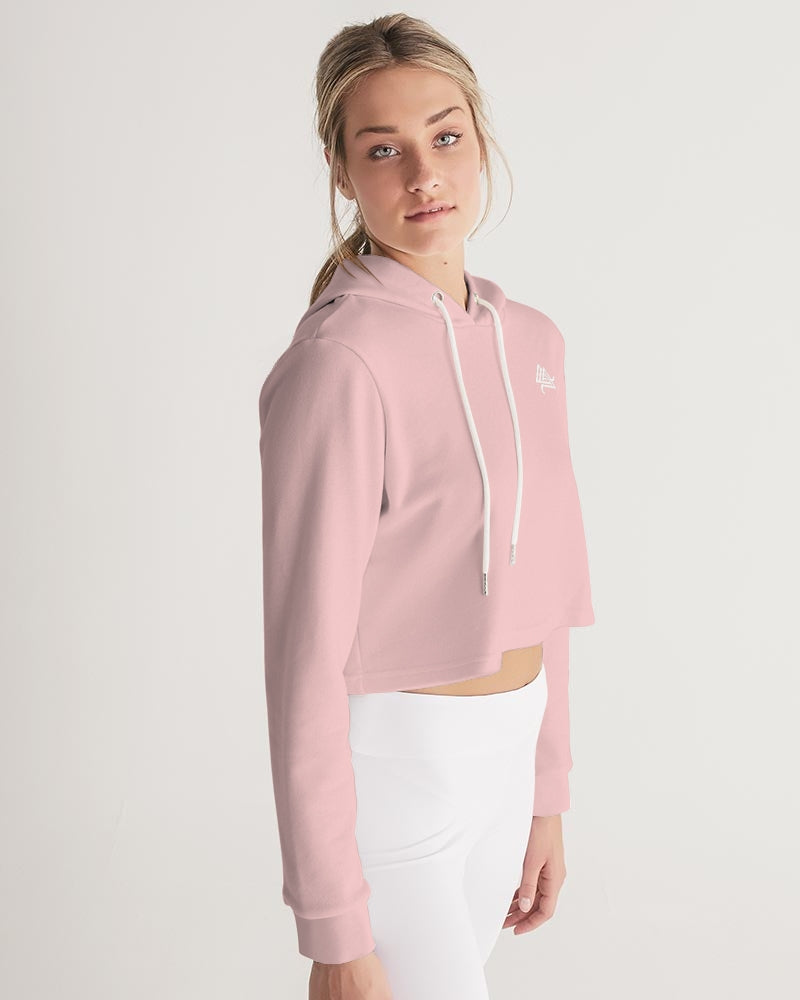 Rebirth Pink Women's Cropped Hoodie