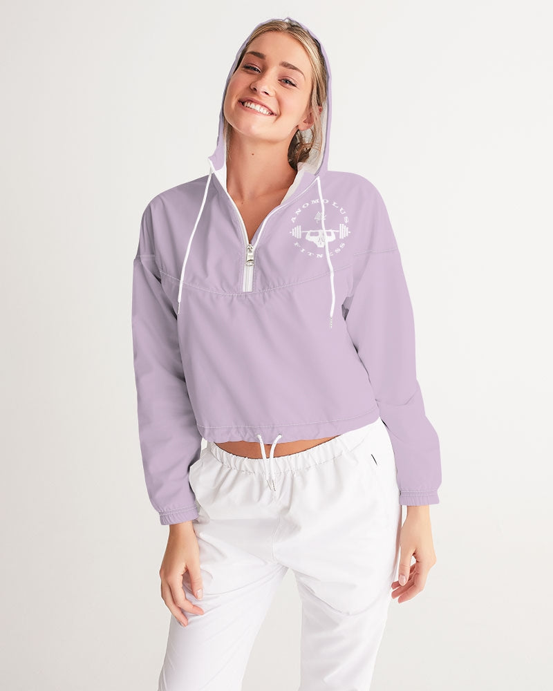 Rebirth Lavender Women's Cropped Windbreaker