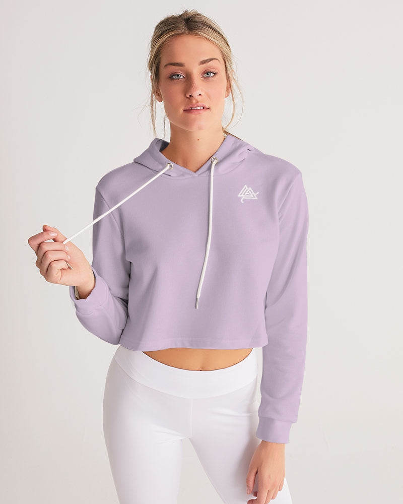 Rebirth Lavender Women's Cropped Hoodie