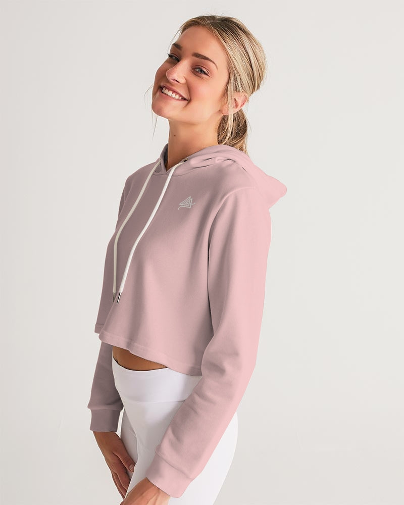 Rebirth Pink Women's Cropped Hoodie