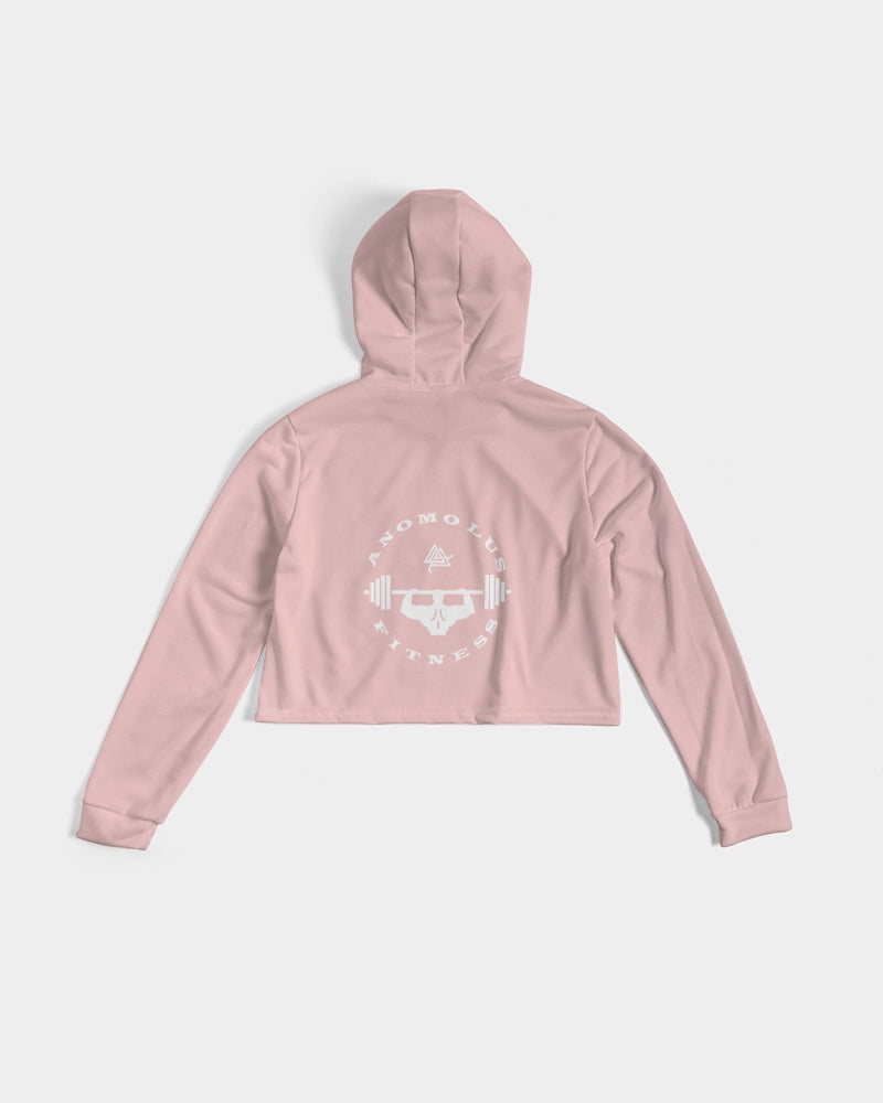 Rebirth Pink Women's Cropped Hoodie