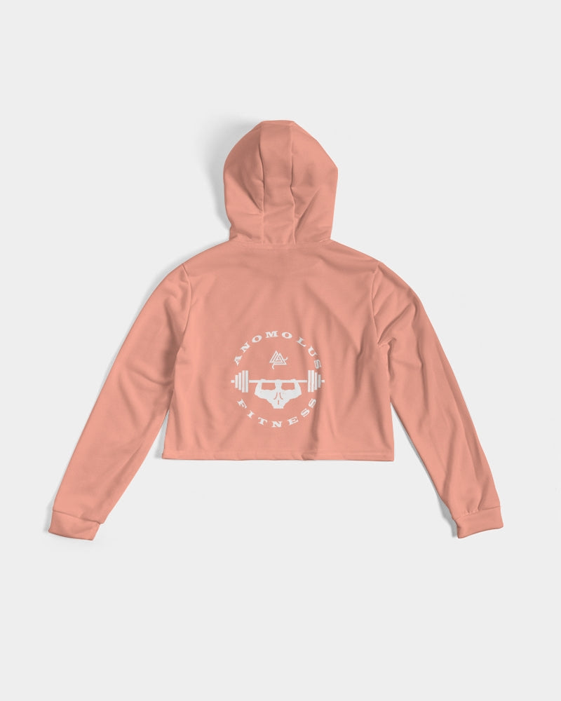 Rebirth Peach Women's Cropped Hoodie